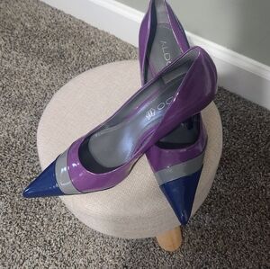Aldo Purple and Gray Heels